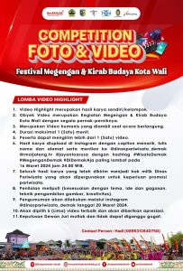 Read more about the article Kompetisi Festival Lomba Video Highlight dan FotoMegengan dan Kirab Budaya 2024