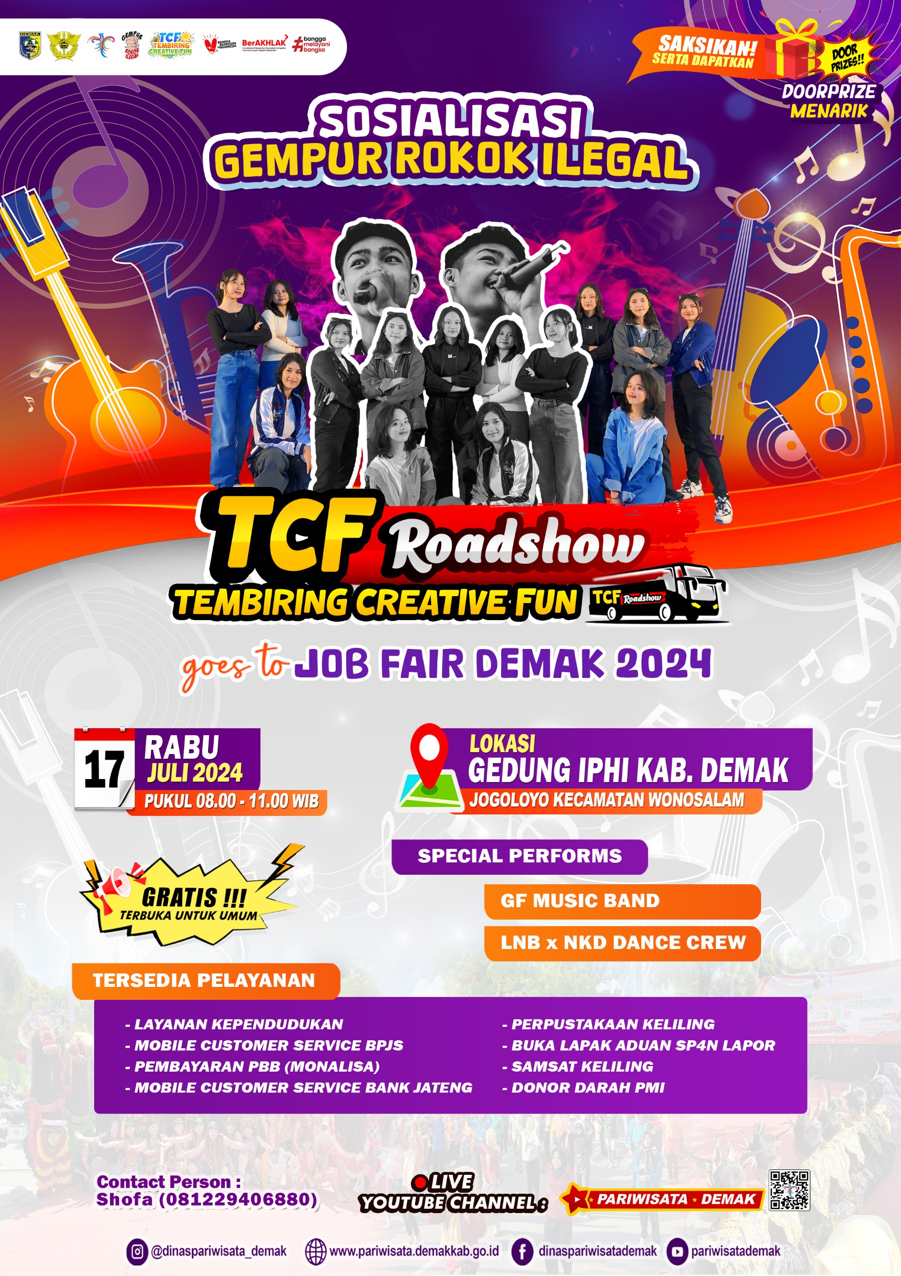 Read more about the article TCF Roadshow Goes To Job Fair Demak 2024