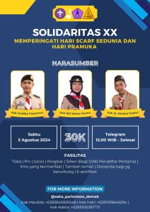 Read more about the article Solidaritas 20 Sukses Terselenggara, Tunggu Kegiatan Berikutnya