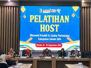 Read more about the article Pelatihan Host Oleh Dinas Pariwisata Demak